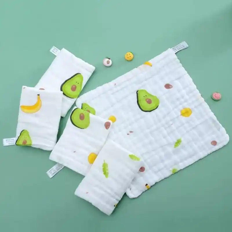 Toalla con Estampado de Palta 100% Algodón para Bebés 1 pieza