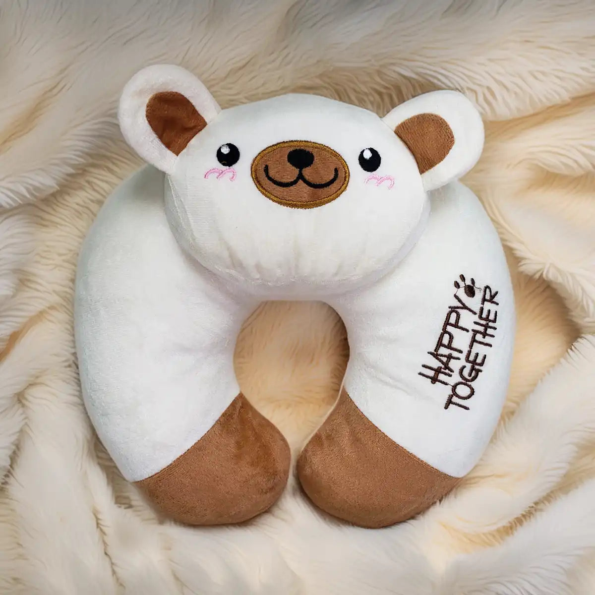 Almohada de Cuello Perrito Happy Together