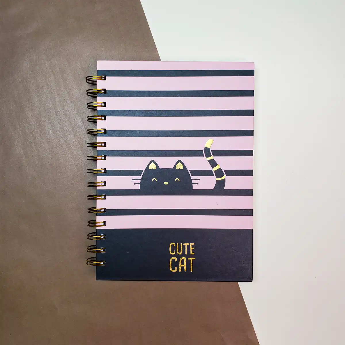 Cuaderno de Líneas Cute Cat