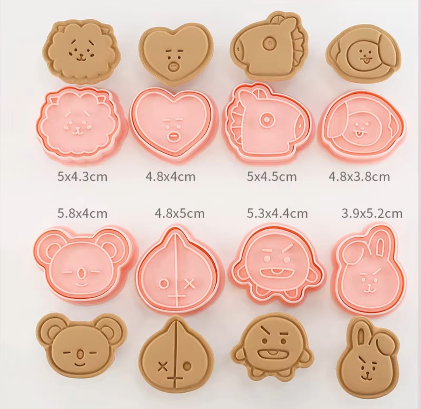 Moldes de Galleta de BT21