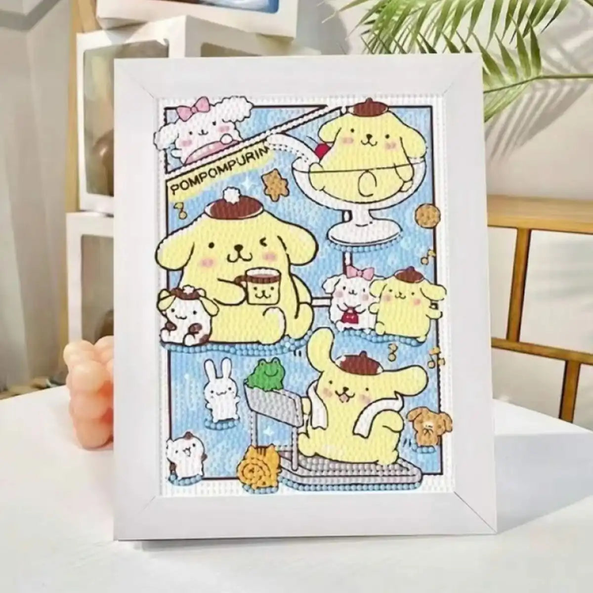 Kit DIY Pintura De Diamantes Pompompurin Cute