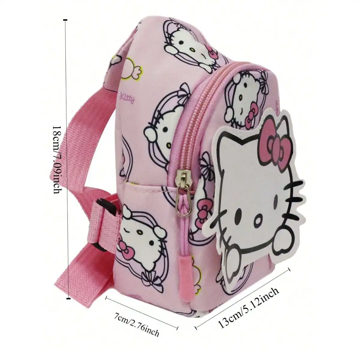 Mini Bolso Cruzado de Hombros Hello Kitty