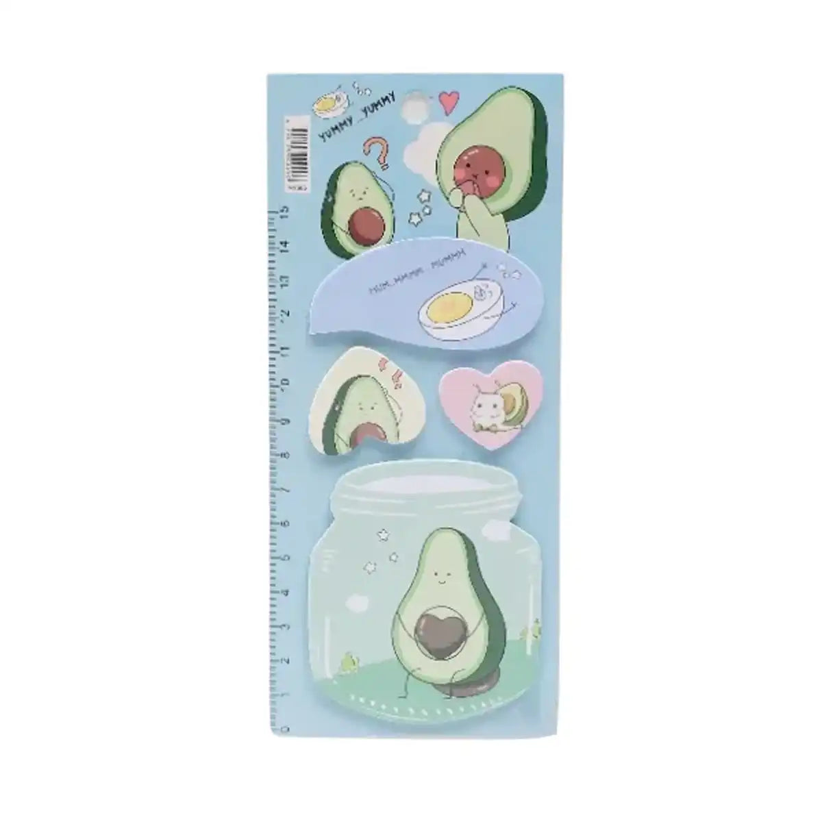 Notas Adhesivas Palta Con Regla 15 cm