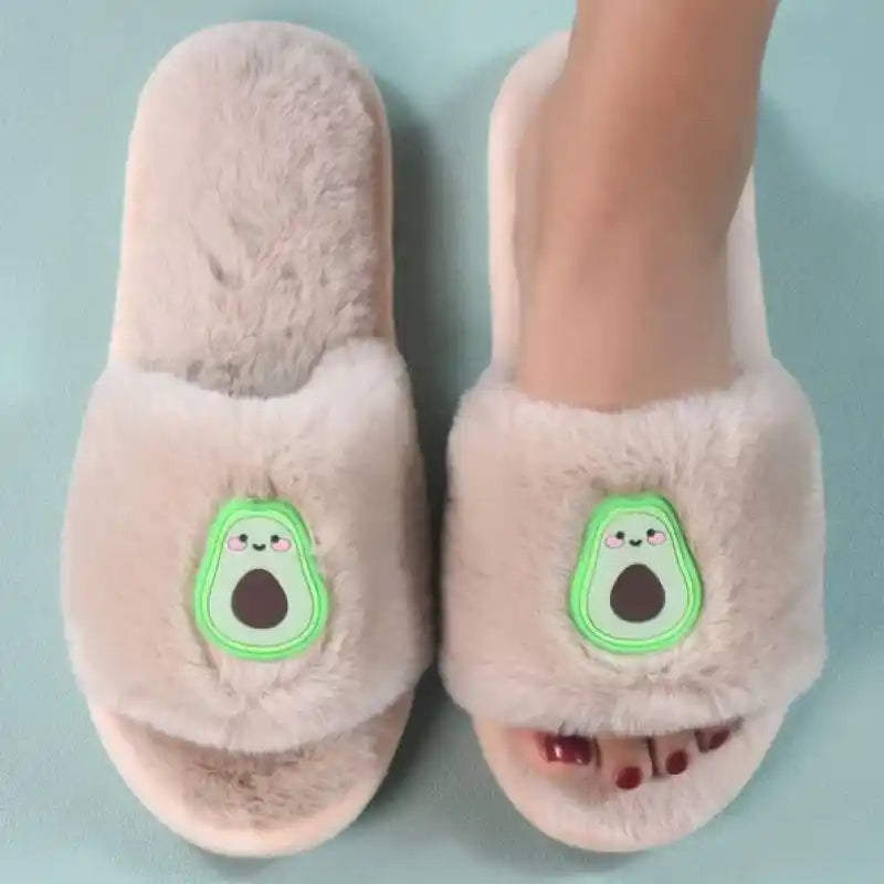 Pantufla de Palta Kawaii Punta Abierta