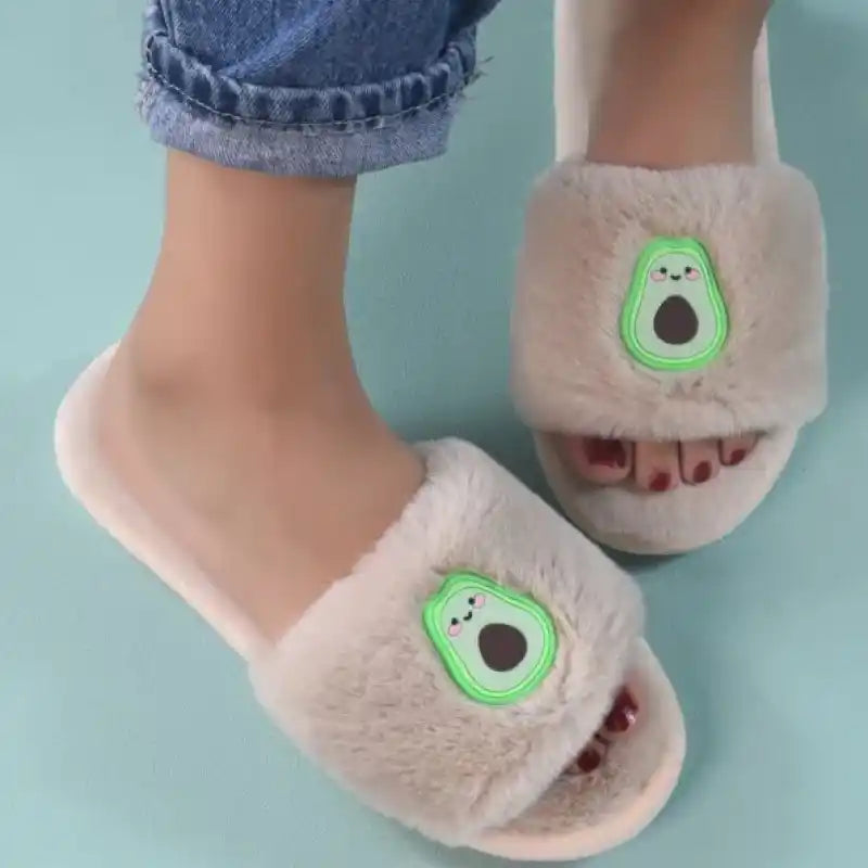 Pantufla de Palta Kawaii Punta Abierta