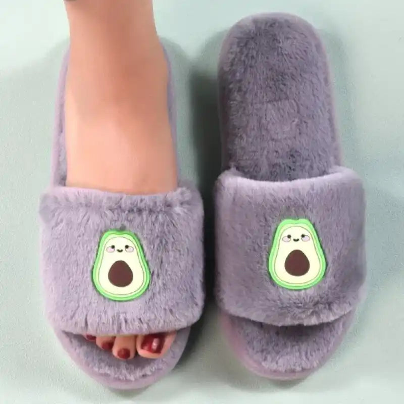 Pantufla de Palta Kawaii Punta Abierta