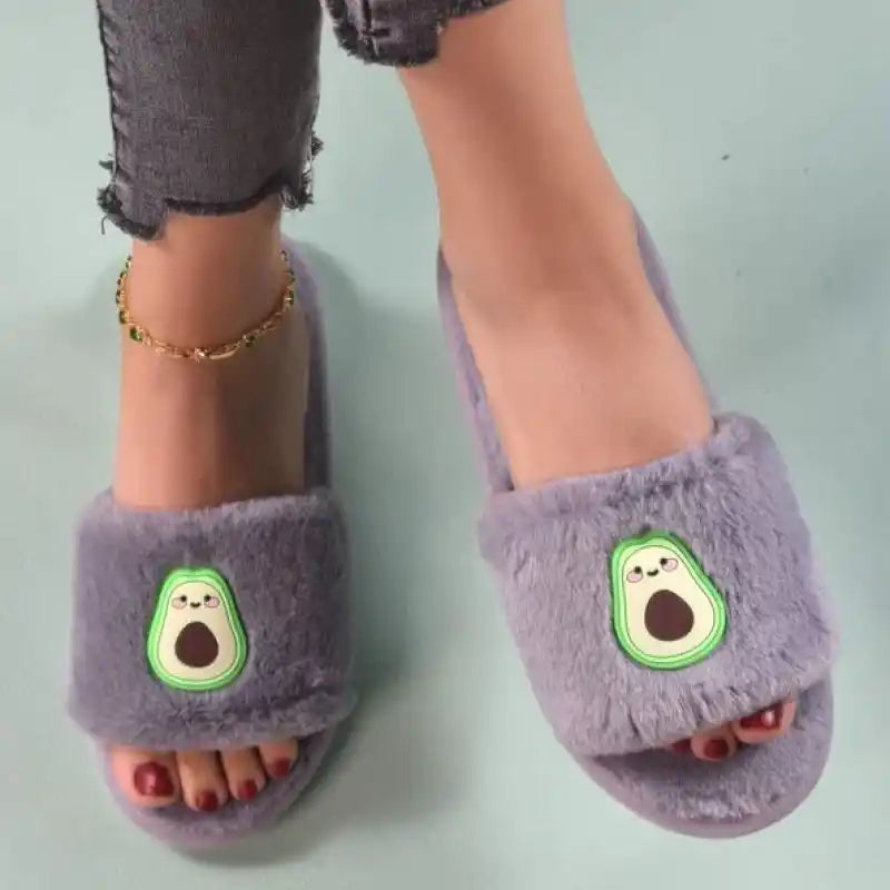 Pantufla de Palta Kawaii Punta Abierta