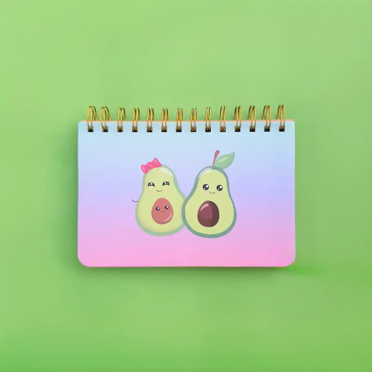 Planner Semanal Tapa Dura Pareja Palta Kawaii