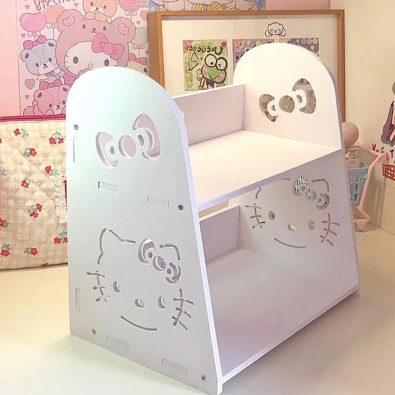 Estantería Kawaii de Hello Kitty y Cinamoroll