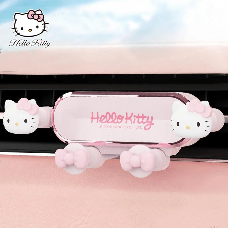 Soporte de teléfono para auto Hello Kitty