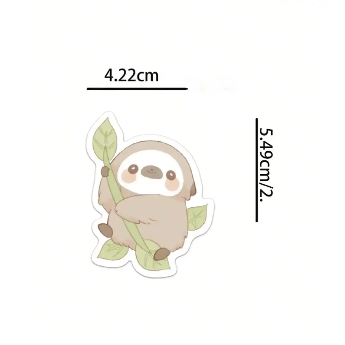 Stickers Impermeables Animalitos Kawaii 50 pcs.