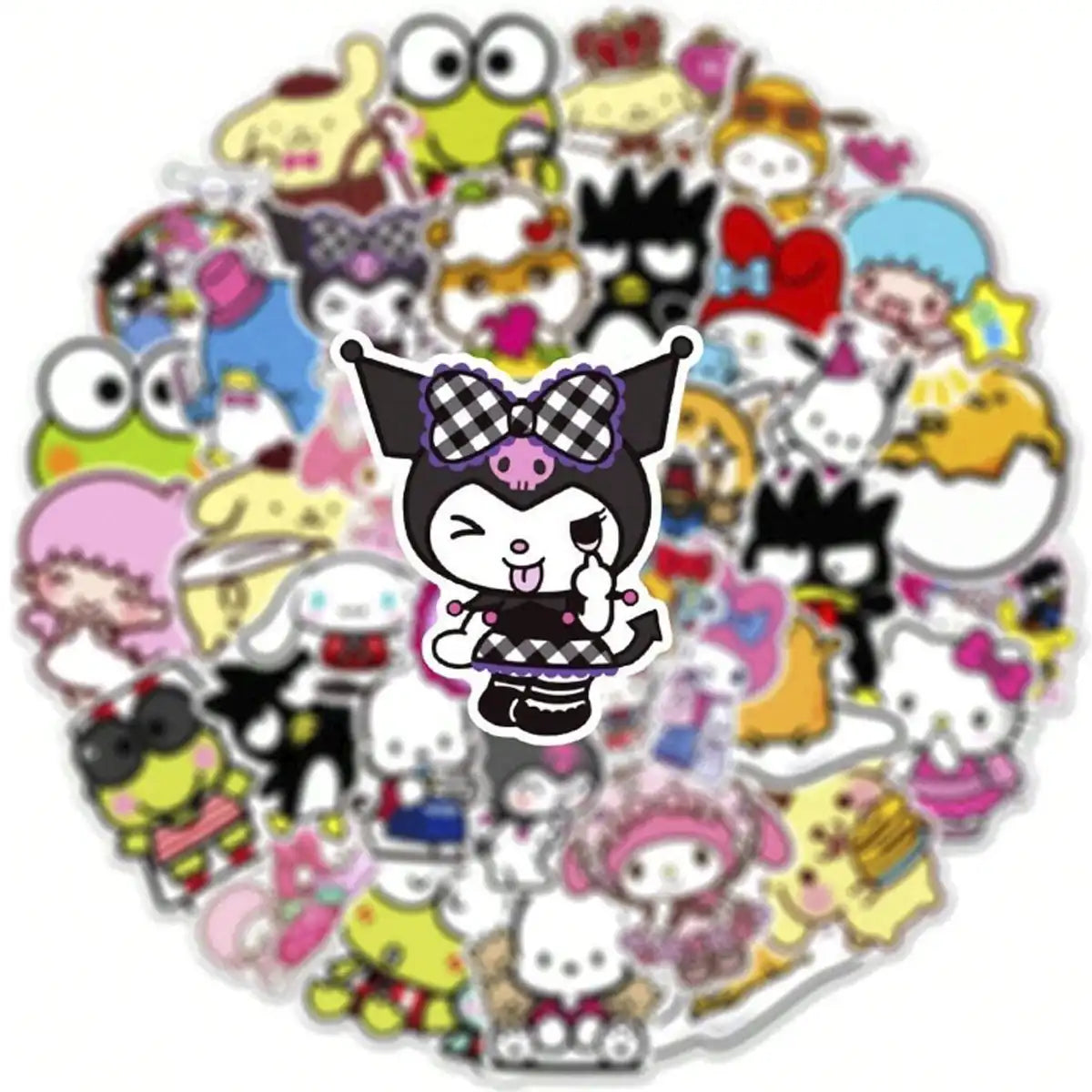 Stickers Impermeables Sanrio 50 pcs.