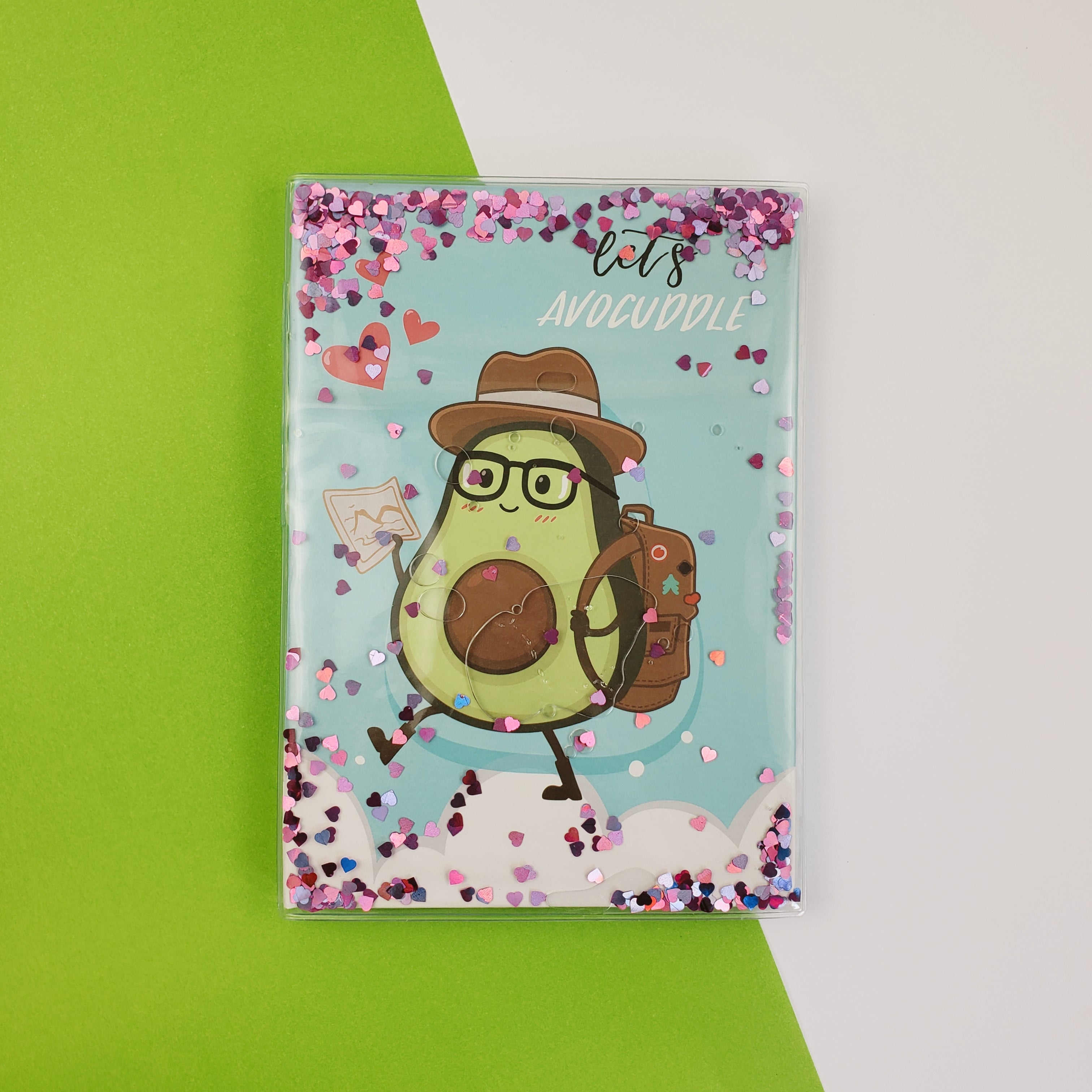 Cuaderno de palta kawaii mochilero