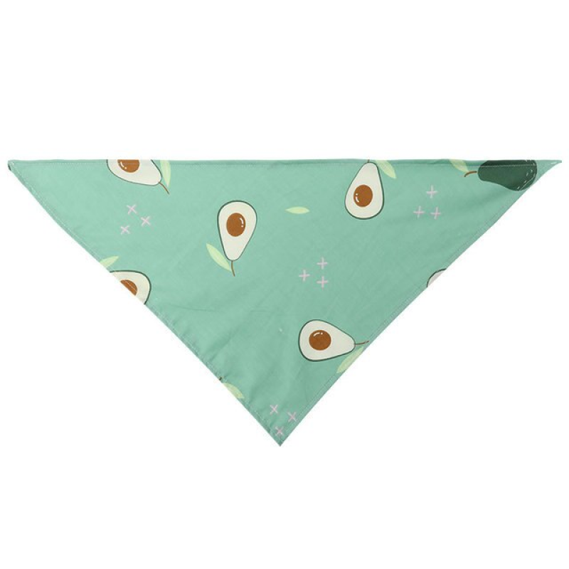 Bandana de dibujo de palta para perros