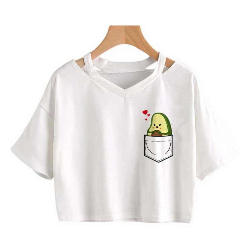 Cropped Shirt Palta Bolsillo