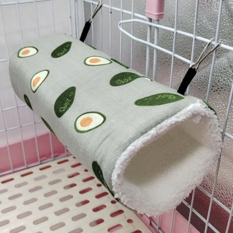 Hamaca para mascota con estampado de palta