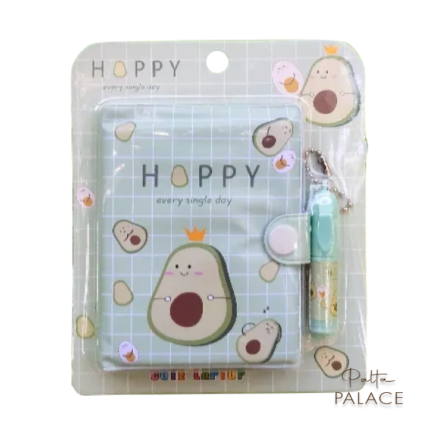 Mini Agenda Palta Kawaii con Lápiz 1 un.